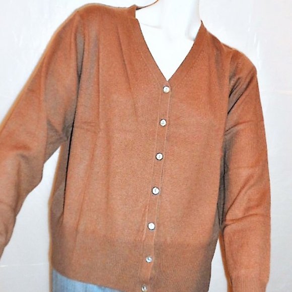 100% CASHMERE CARDIGANS SWEATERS BEUTLER NWT - Picture 1 of 2